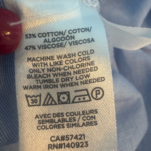 Loft Elegant Light Blue Blouse US-M - Picture 3 of 8